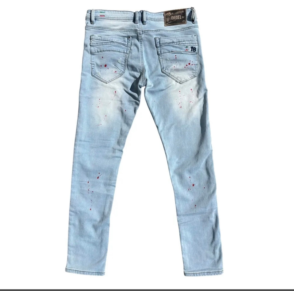 Light blue denim diesel jean