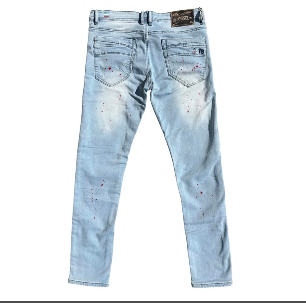 Light blue denim diesel jean