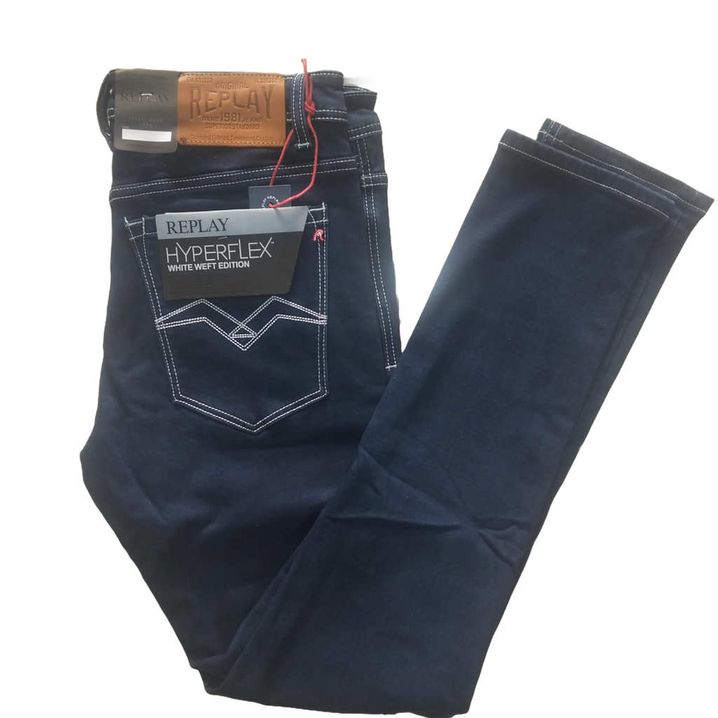 Replay- Blue Resinplus skinny jeans