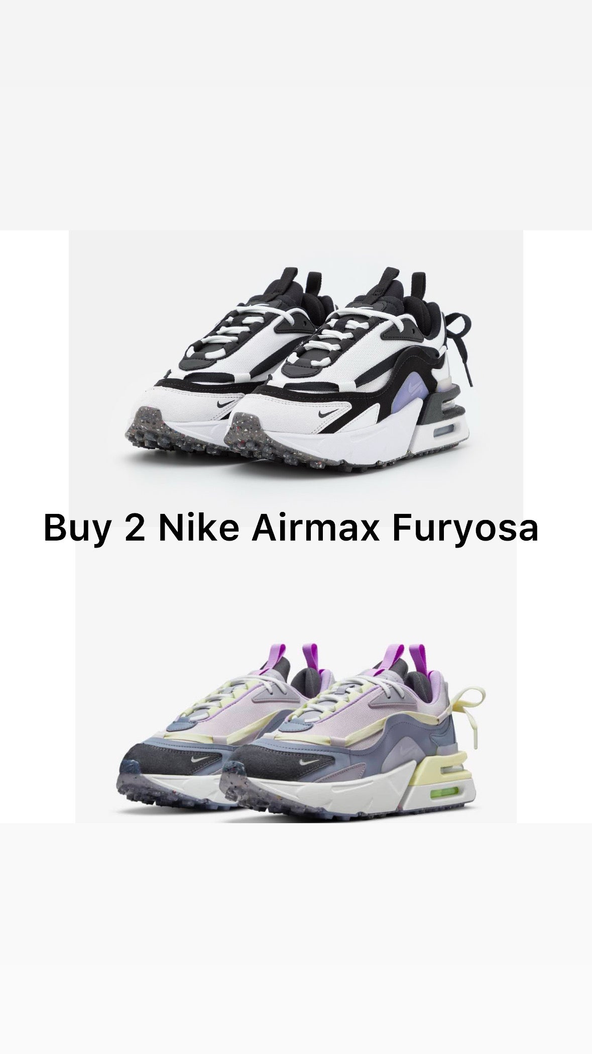 2 Nike Airmax Furyosa