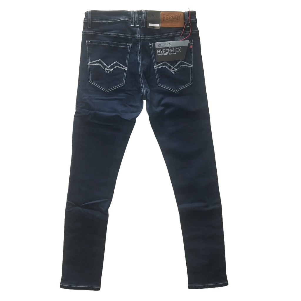 Replay- Blue Resinplus skinny jeans