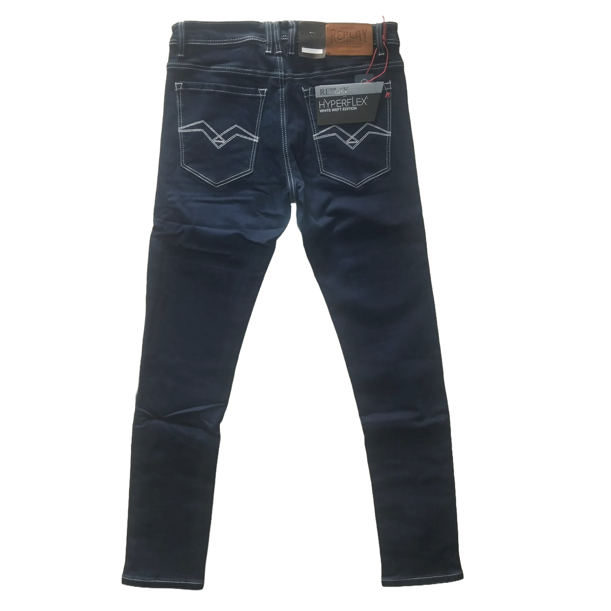 Replay- Blue Resinplus skinny jeans