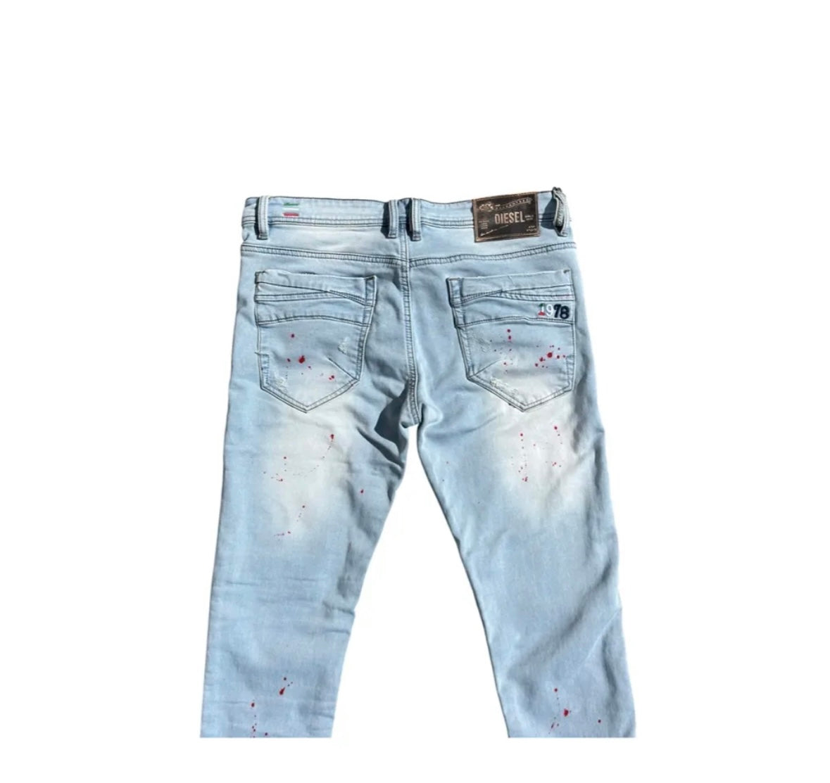 Light blue denim diesel jean