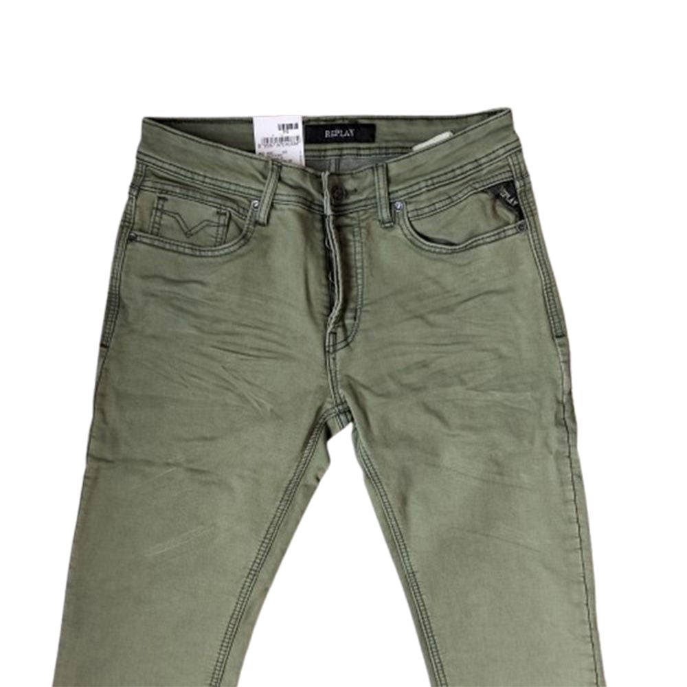 Replay Resinplus skinny jean- Olive Green