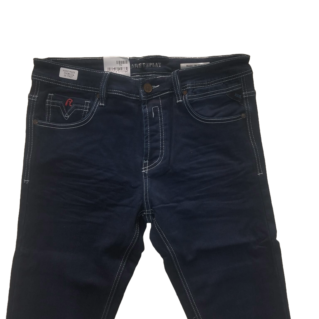 Replay- Blue Resinplus skinny jeans