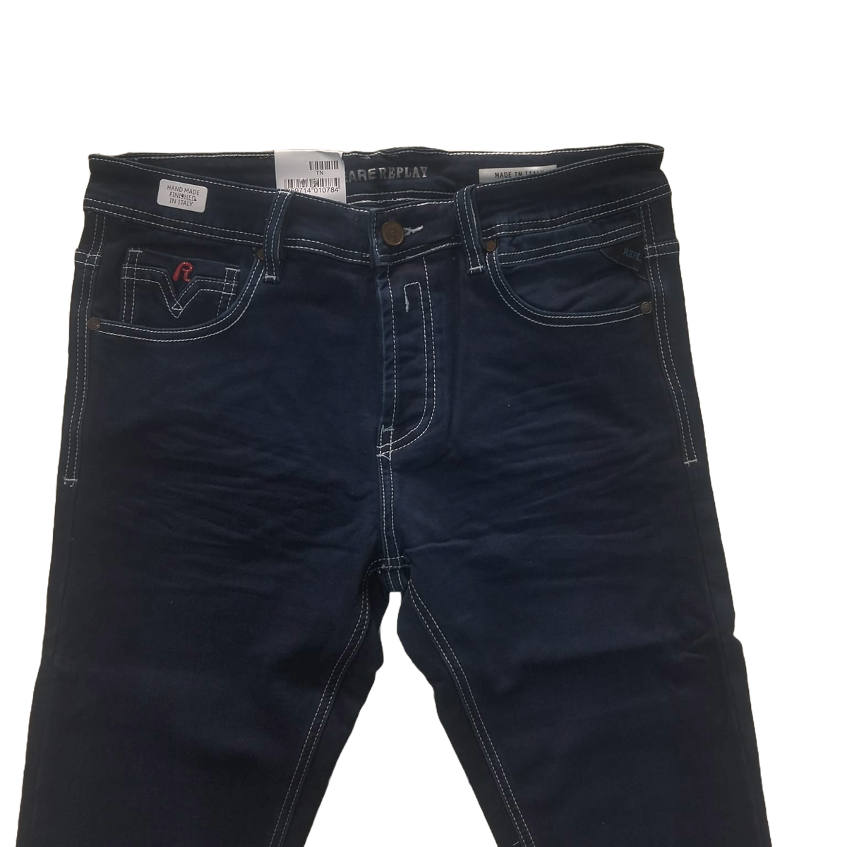 Replay- Blue Resinplus skinny jeans