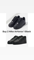Nike Air Force + Nike Air Force Black