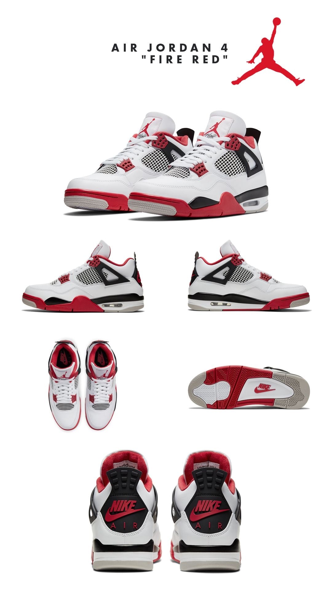 Air Jordan 4 Retro red