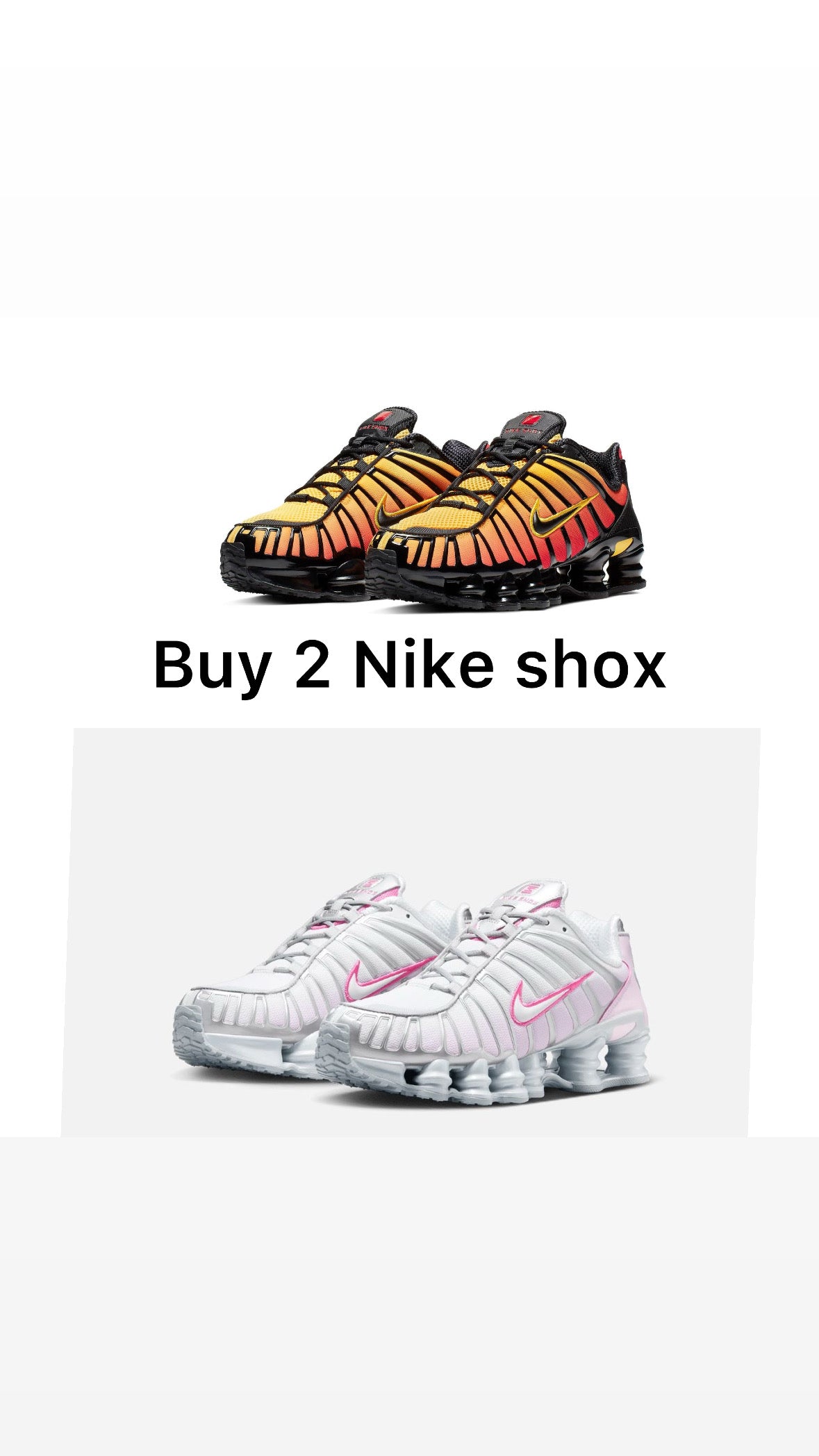 Nike shox + Nike shox