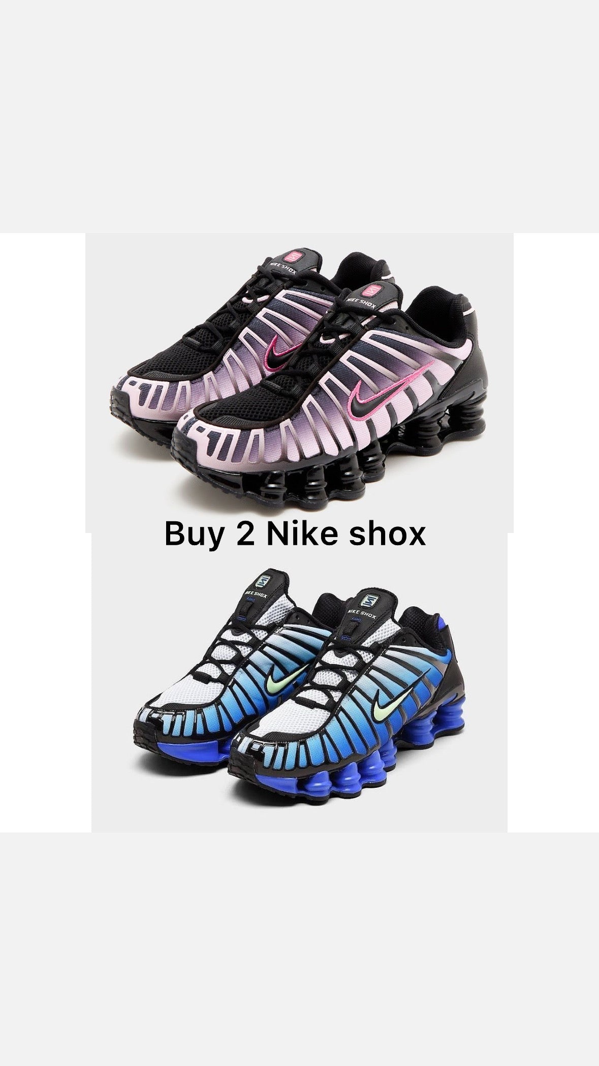 Nike shox + Nike shox